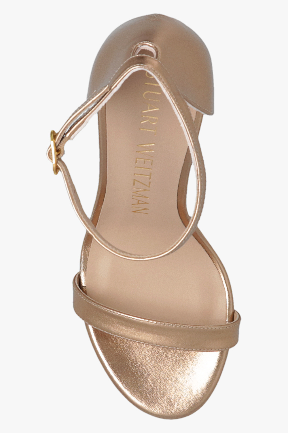 Stuart weitzman clearance gold sandals